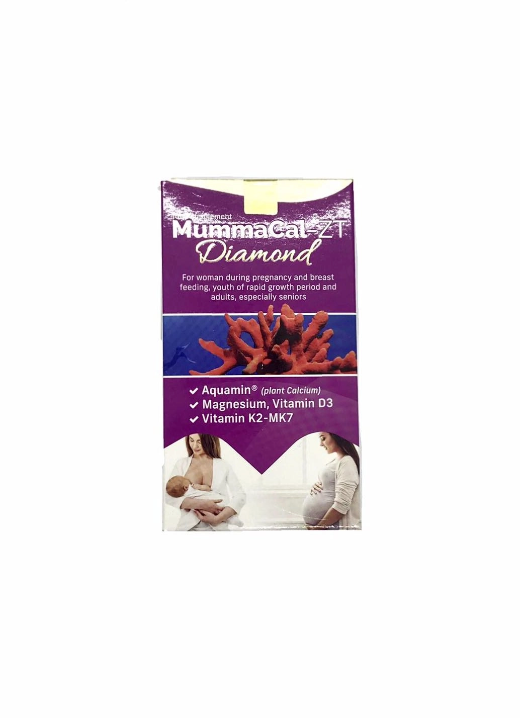 Viên uống Canxi & Vitamin D MummaCal-ZT Diamond hộp 30 viên