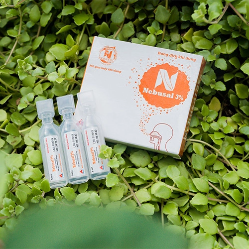 Dung dịch khí dung Nebusal 3% (CPC1 Hà Nội) hộp 5 ống x 5ml