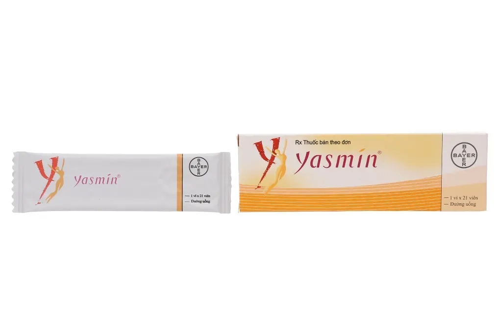 Thuốc tránh thai Yasmin hộp 21 viên