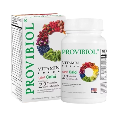 Bổ sung vitamin và khoáng chất cần thiết Provibiol Vitamin hộp 30 viên
