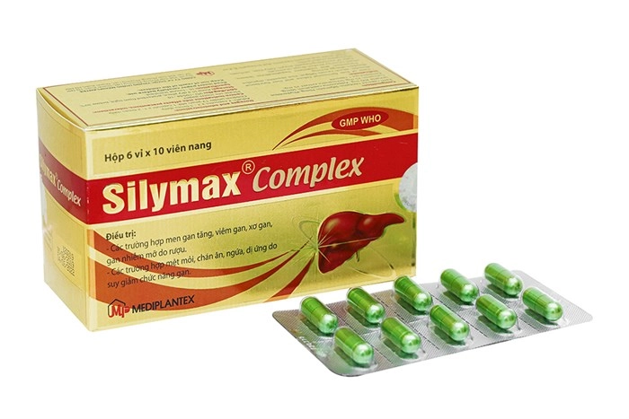 Thuốc tri bệnh gan Silymax Complex hộp 60 viên