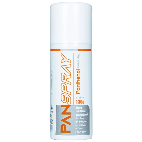 Xịt da Panspray Panthenol Nano Bạc hộp 1 chai 130g