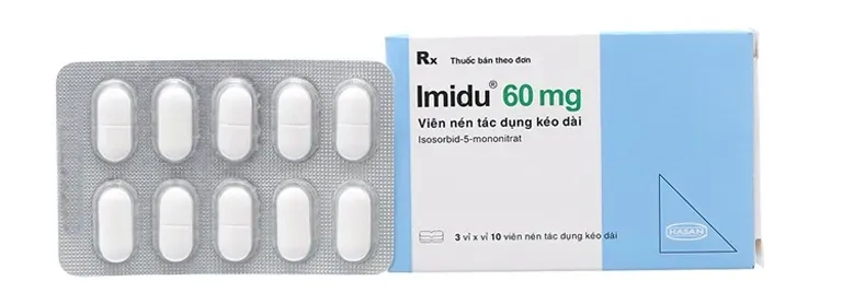 Thuốc tim mạch Imidu 60 hộp 30 viên