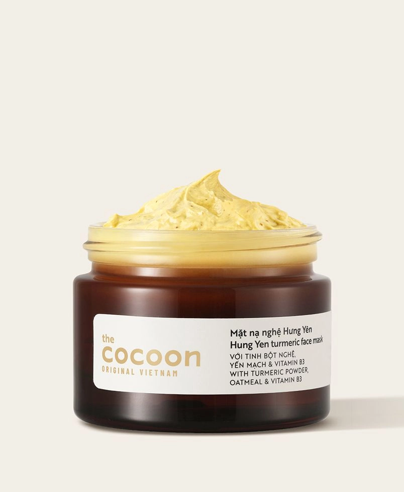 Mặt nạ nghệ Hưng Yên The Cocoon Original Vietnam Turmeric Face Mask hũ 30ml