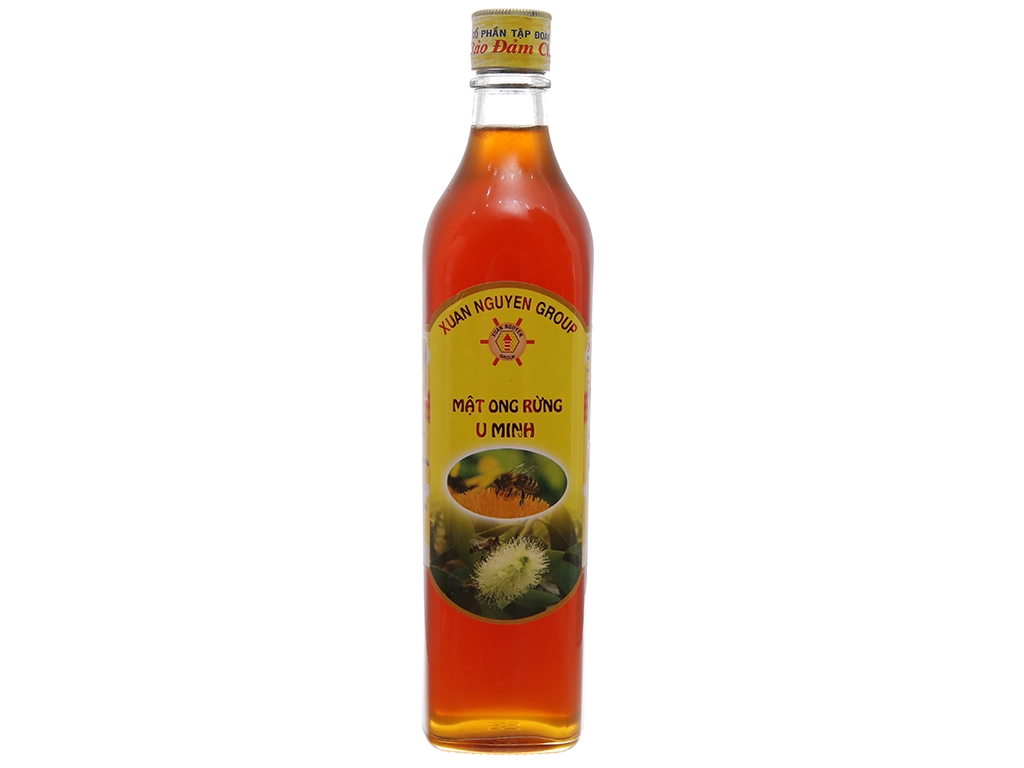 Mật ong rừng U Minh Xuân Nguyên chai 500ml