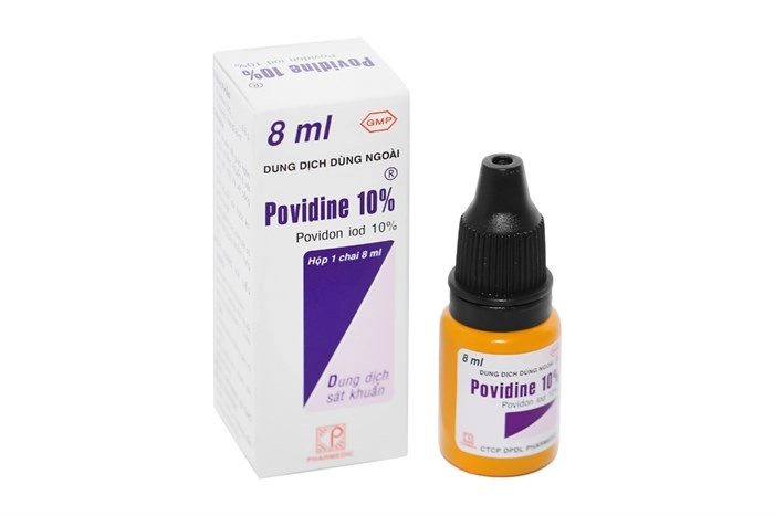 Dung dịch sát khuẩn Povidine 10% hộp 1 lọ 8ml