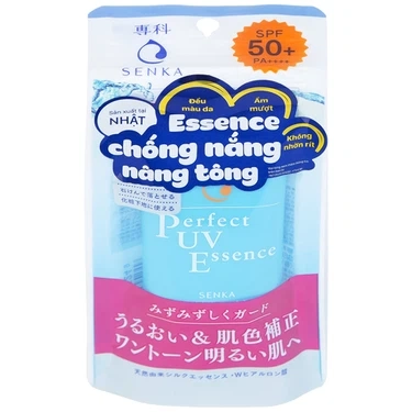 Chống nắng nâng tông Essence Senka Perfect UV Essence SPF50+ PA++++ tuýp x 50g