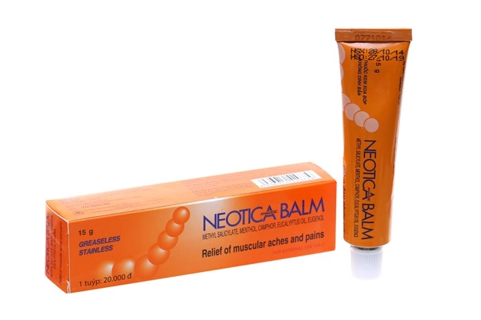 Kem bôi giảm đau, giảm sưng, kháng viêm Neotica Balm hộp 1 tuýp 15g