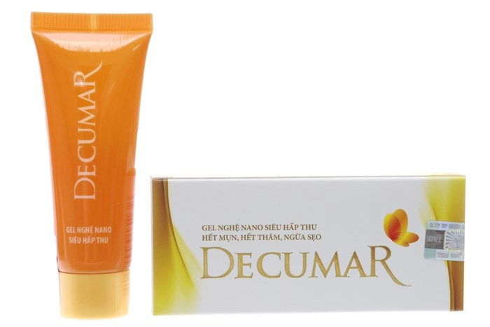 Gel nghệ nano trị mụn siêu hấp thụ Decumar tuýp 20g