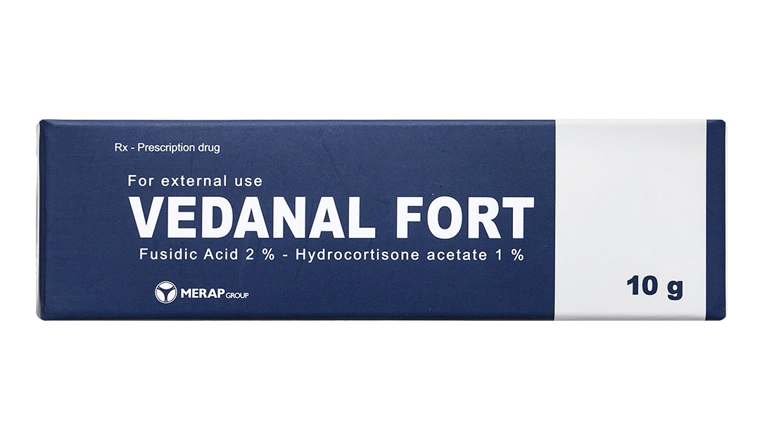 Kem bôi điều trị viêm da dị ứng VEDANAL FORT hộp 1 tuýp 10g