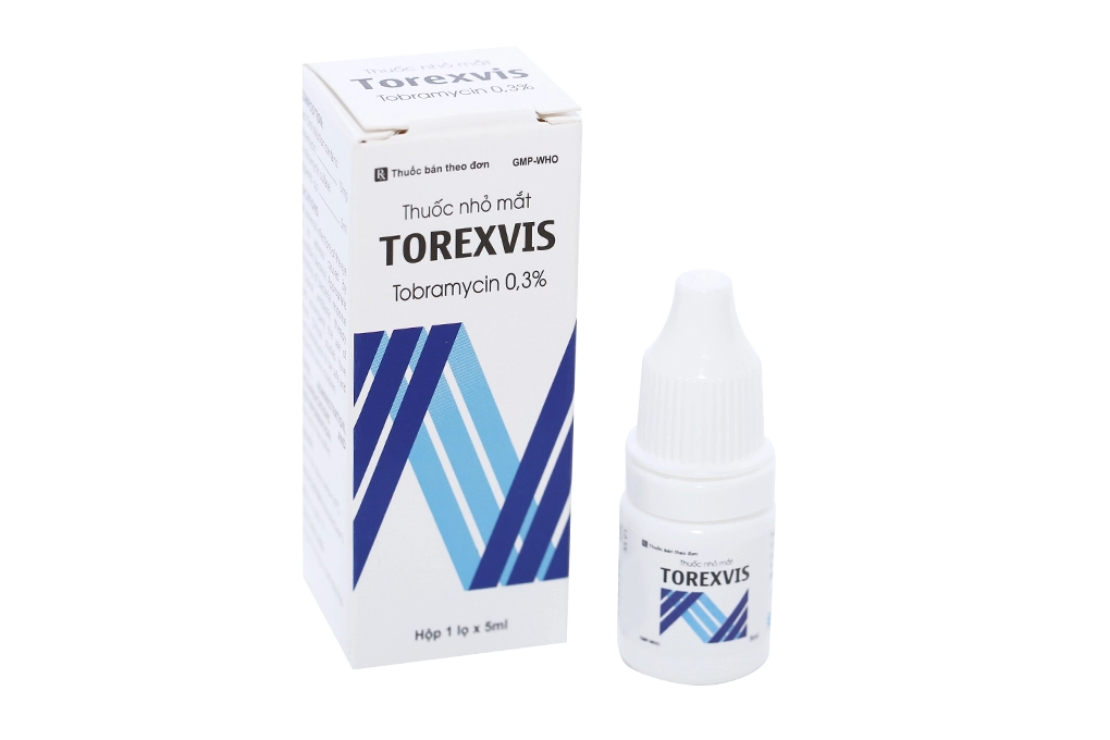 Thuốc nhỏ mắt Torexvis 0.3% hộp 1 lọ 5ml