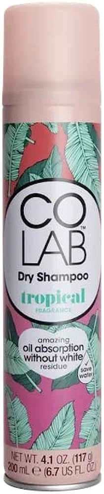 Dầu gội khô COLAB Dry Shampoo Tropical chai 200ml
