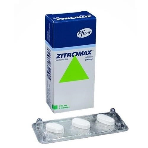 Thuốc kháng sinh Zitromax 500mg hộp 3 viên