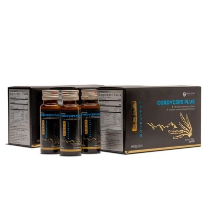 Viên uống tăng cường sức khỏe đông trùng hạ thảo Cordyceps Plus Fine Japan hộp 10 chai x 50ml