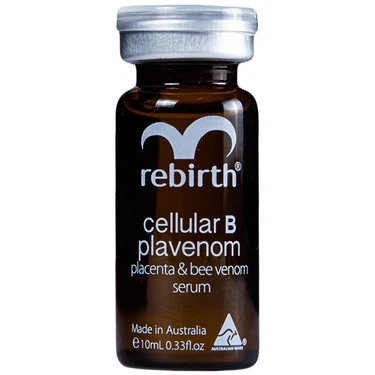Dưỡng ẩm da, se khít lỗ chân lông serum tế bào gốc Rebirth Cellular B Plavenom Nhau thai cừu và Nọc Ong lọ 10ml