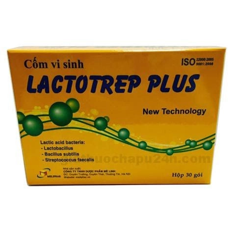 Cốm vi sinh Lactotrep Plus hộp 30 gói
