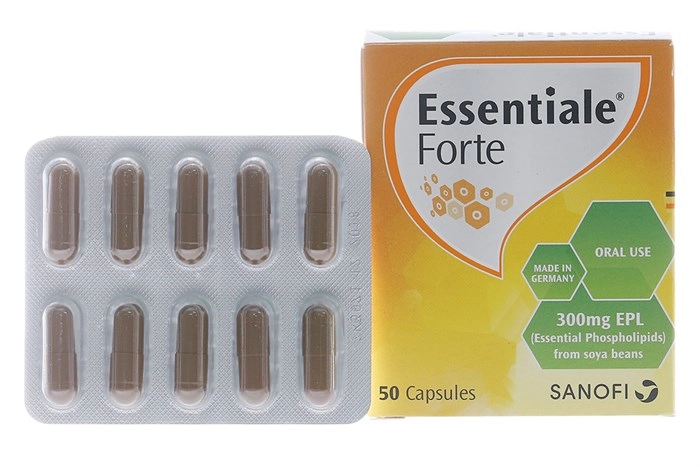 Thuốc cải thiện chức năng gan Essentiale Forte hộp 50 viên