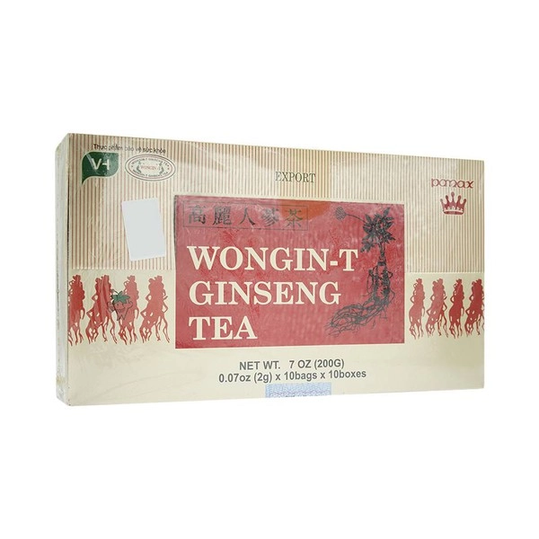 Trà sâm Wongin- T Ginseng Tea hộp 100 gói