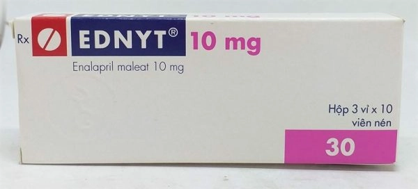 Thuốc điều trị cao huyết áp Ednyt 10mg hộp 30 viên