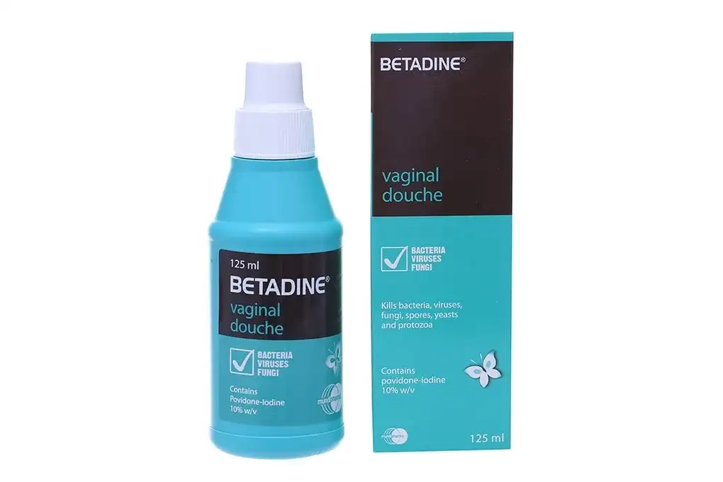 Dung dịch sát trùng âm đạo Betadine Vaginal Douche hộp 1 chai 125ml
