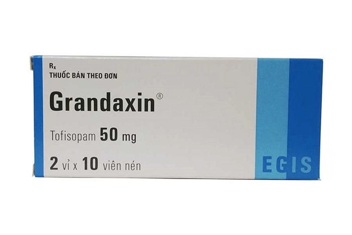 Thuốc trị rối loạn tâm thần Grandaxin 50mg hộp 20 viên