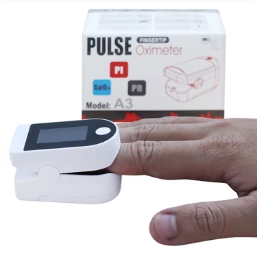 Máy đo nồng độ oxy Fingertip Pulse Oximeter A3 hộp 1 cái