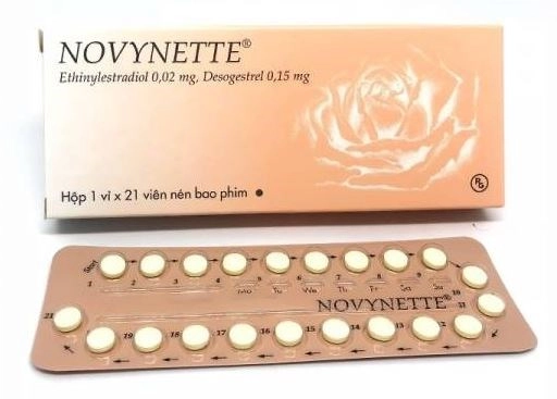 Thuốc tránh thai Novynette hộp 21 viên