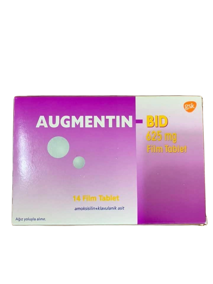 Thuốc kháng sinh AUGMENTIN - BID 625mg hộp 14 viên