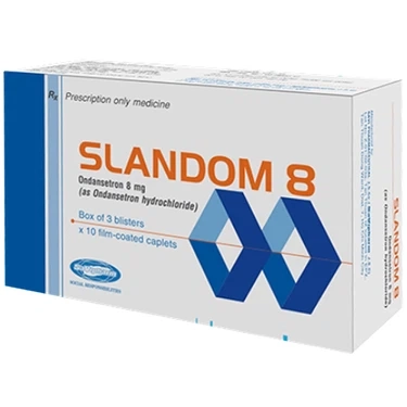 Thuốc phòng buồn nôn và nôn Slandom 8 Savi hộp 3 vỉ x 10 viên