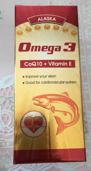 Viên uống dầu cá Alaska Omega 3 CoQ10 + Vitamin E hộp 60 viên