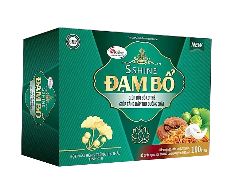 Viên uống bổ sung vitamin SSHINE ĐẠM BỔ hộp 100 viên