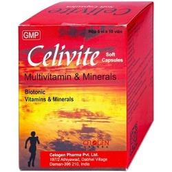 Celevite - Multivitamin & Minerals hộp 60 viên