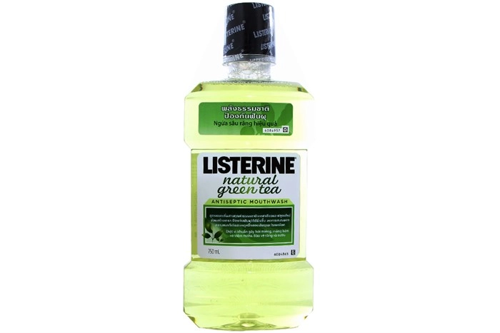 Nước súc miệng Listerine Green Tea chai 750ml