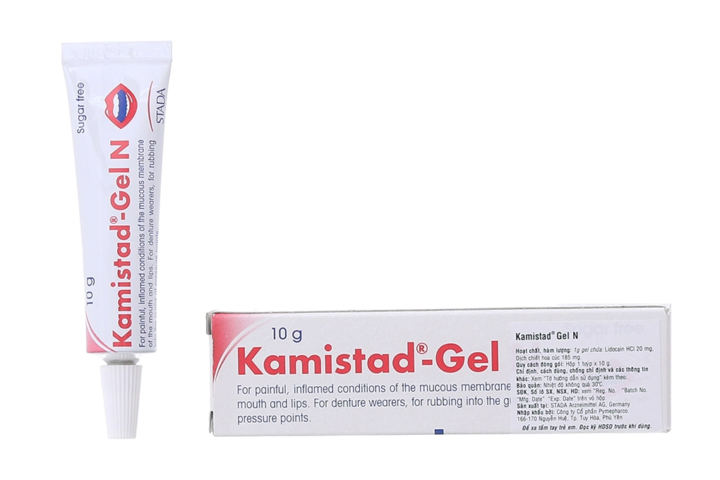 Gel trị viêm miệng Kamistad-Gel N tuýp 10g