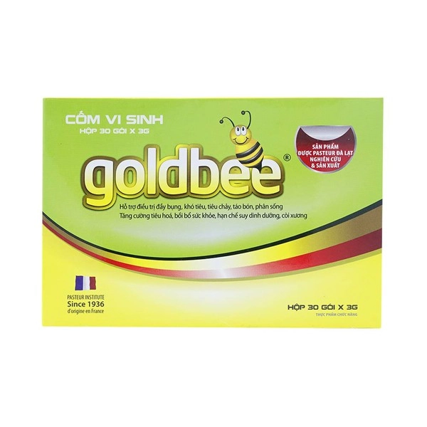 Cốm vi sinh tăng cường tiêu hóa Goldbee hộp 30 gói