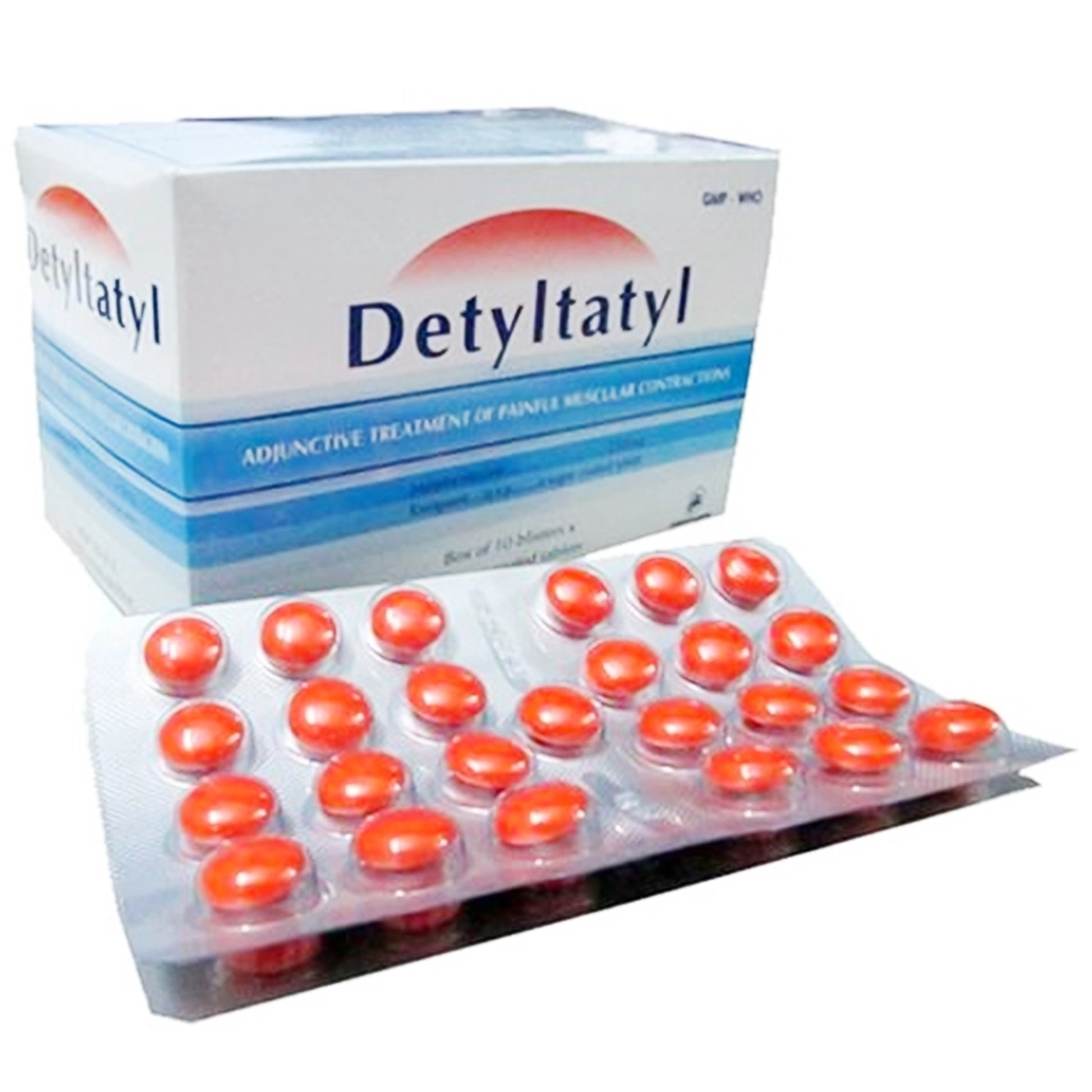 Thuốc giãn cơ Detyltatyl 250mg hộp 250 viên