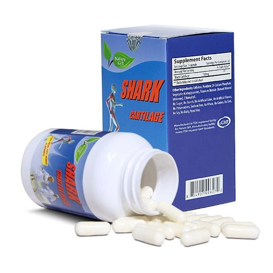 Viên uống hỗ trợ sụn khớp  SHARK CARTILAGE  hộp 1 lọ 100 viên