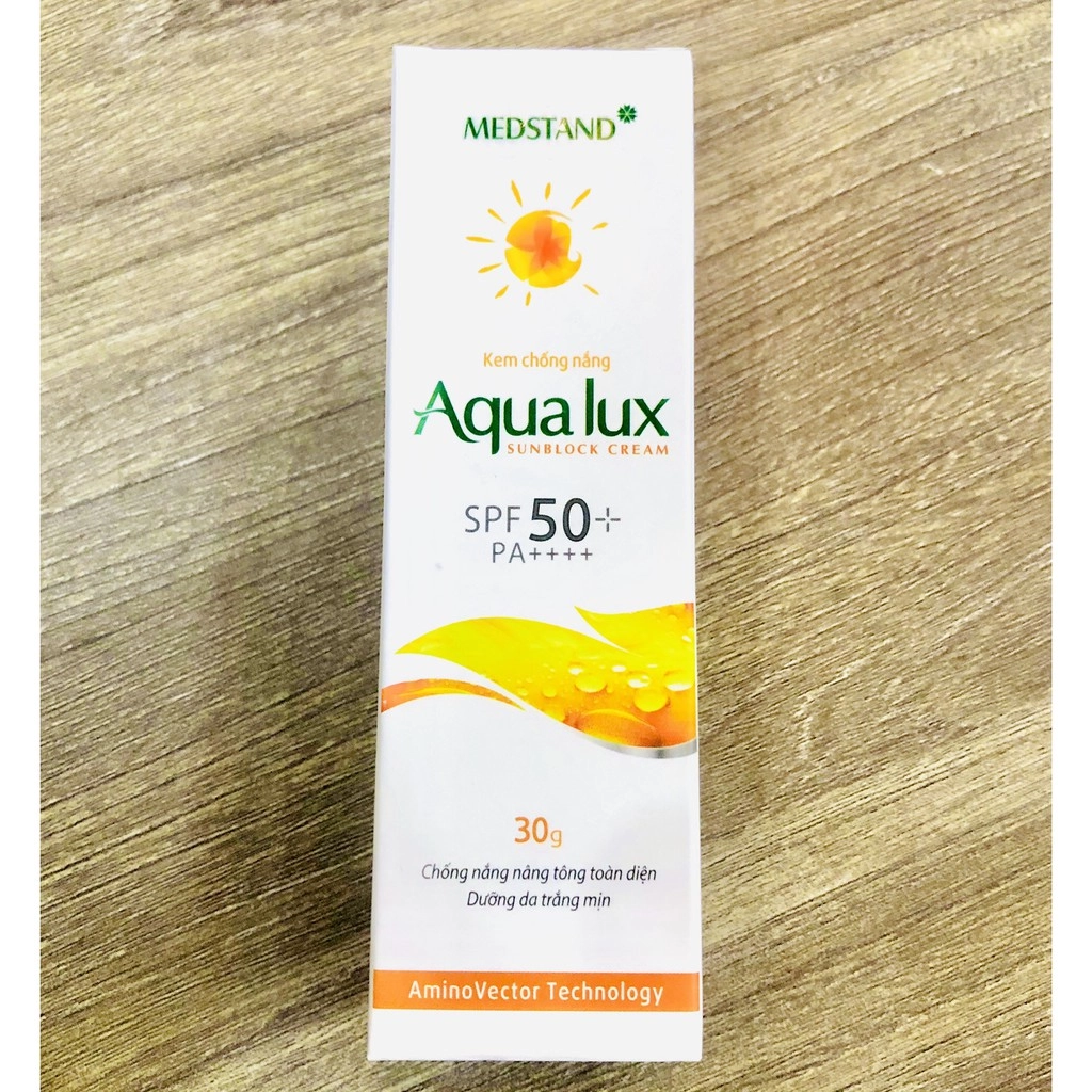 Kem chống nắng AQUA LUX SPF50+ PA++++ hộp 1 tuýp 30g