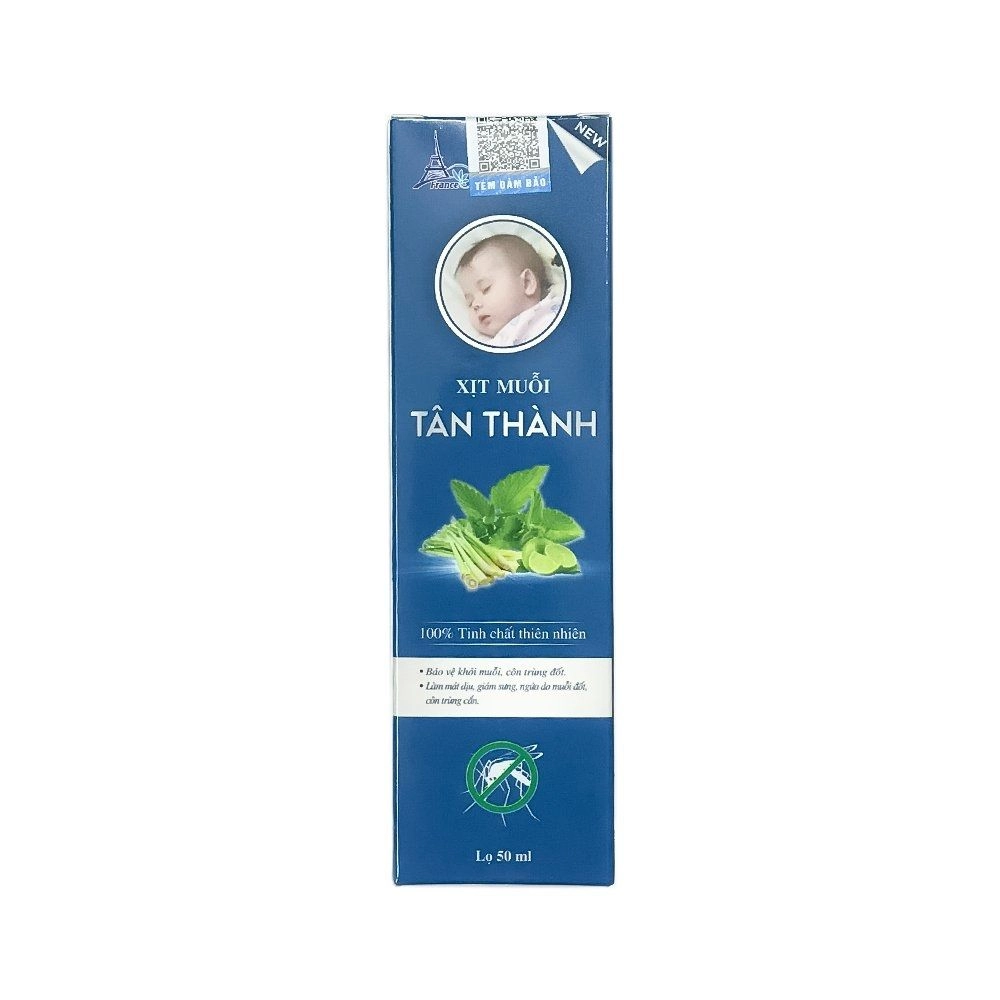 Xịt muỗi Tân Thành (FobeLife) hộp 1 lọ 50ml