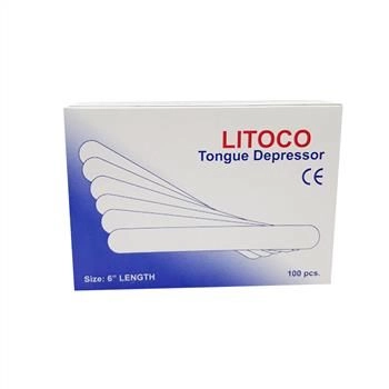 Que đè lưỡi LITOCO hộp 100 cái