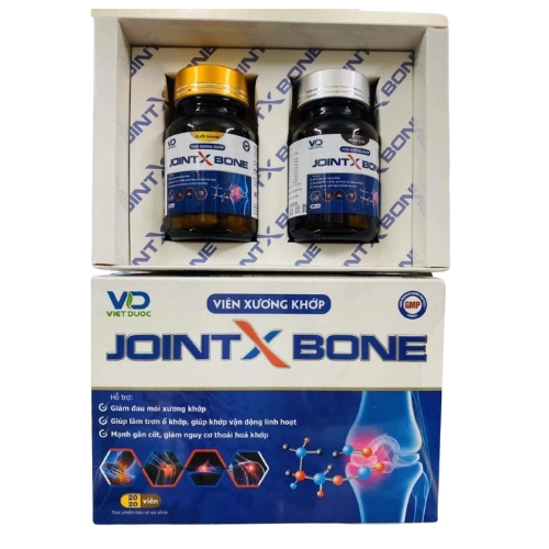 Viên xương khớp JOINT X BONE hộp 2 lọ x 20 viên