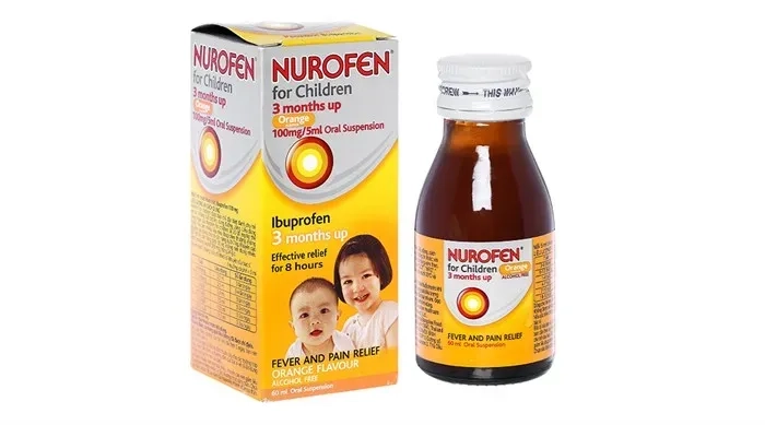 Siro giảm đau, hạ sốt cho trẻ Nurofen hộp 1 chai 60 ml