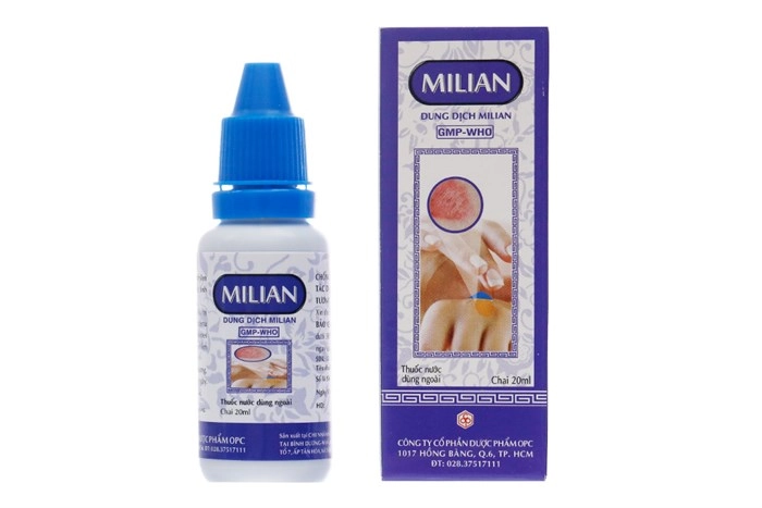 Dung dịch bôi ngoài da Milian chai 20ml
