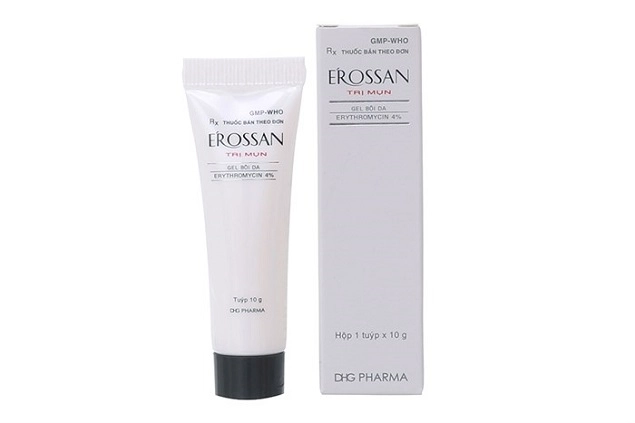 Thuốc bôi ngoài da Erossan hộp 1 tuýp 10g