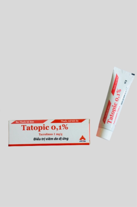 Điều trị viêm da dị ứng Tatopic 0.1%  hộp 1 tuýp 10g