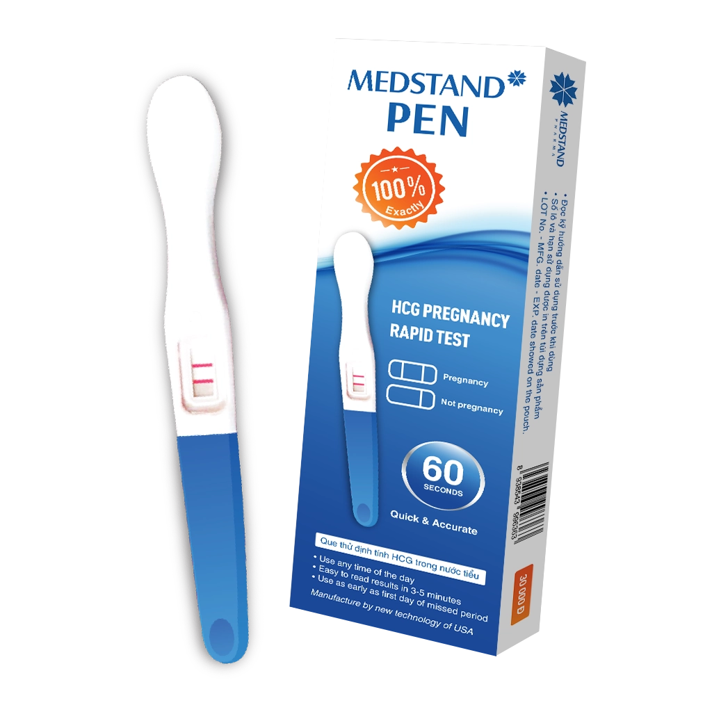 Bút thử thai Medstand Pen hộp 1 cái