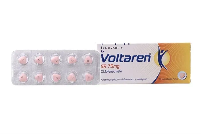 Thuốc giảm đau, kháng viêm Voltaren SR 75mg hộp 100 viên
