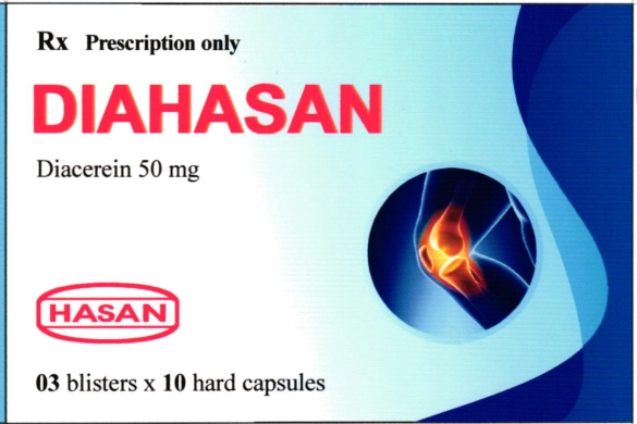 Thuốc điều trị thoái hoá khớp Diahasan hộp 03 vỉ x 10 viên