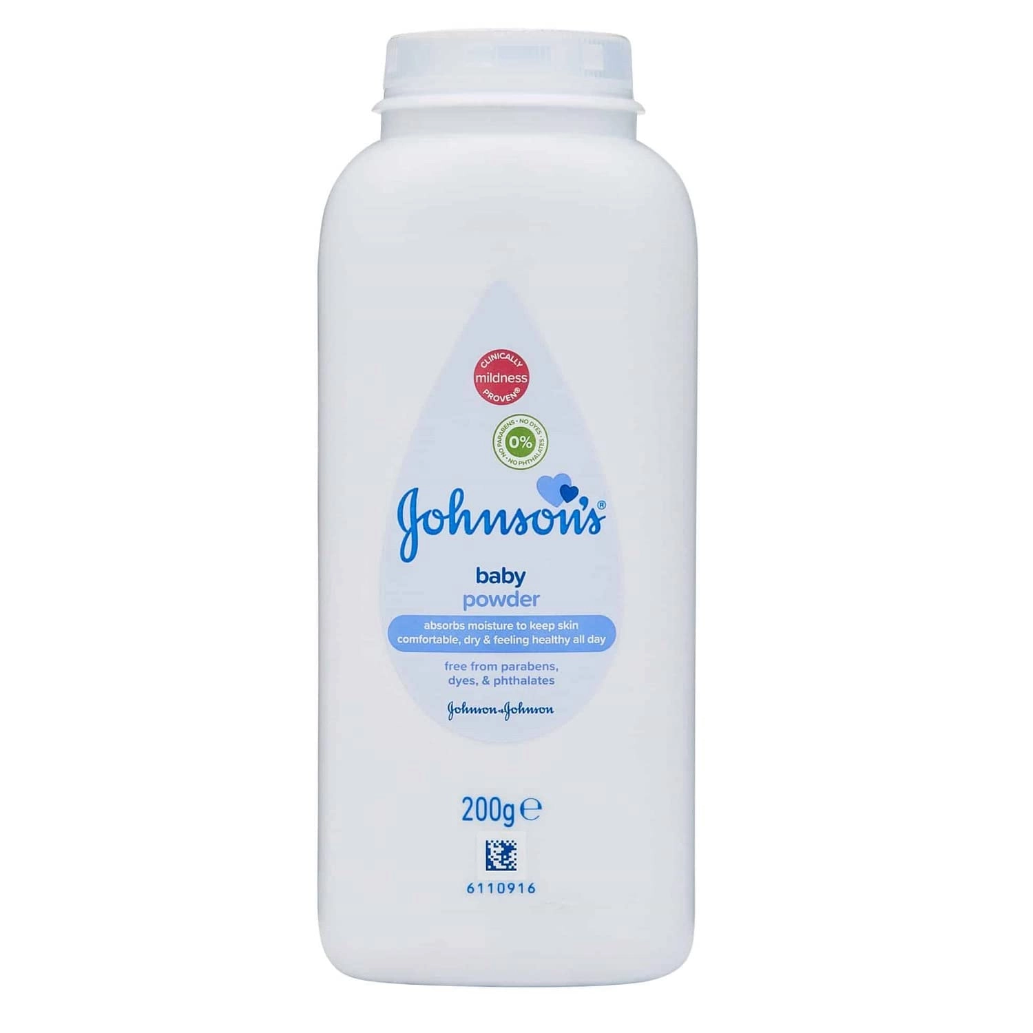 Phấn thơm cho bé Johnson's baby powder  chai 200g