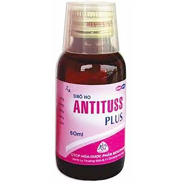 Siro ho hỗ trợ giảm ho Ntituss Plus Mekophar vị dâu chai 60ml